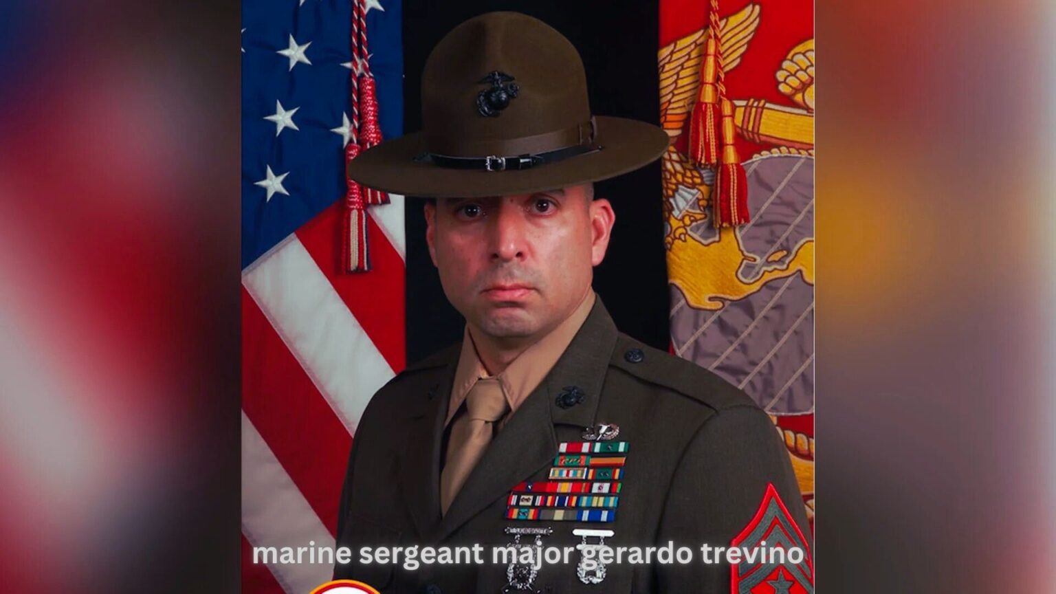 Marine Sergeant Major Gerardo Trevino