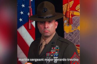 Marine Sergeant Major Gerardo Trevino